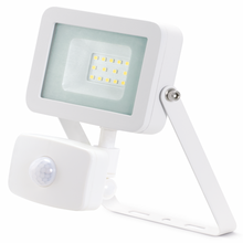 Load image into Gallery viewer, JCC LED 10W LED Floodlight + PIR White IP65- JC45201WH