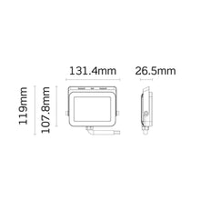 Load image into Gallery viewer, JCC LED 10W LED Floodlight Black IP65 - JC45200BLK
