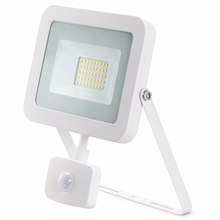 Load image into Gallery viewer, JCC LED 30W LED Floodlight + PIR White IP65 - JC45205WH