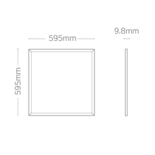 Load image into Gallery viewer, JCC Skytile 28W LED Panel Non-Dimmable + Emergency Silver - JC71356