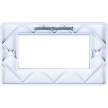Load image into Gallery viewer, Connectix 2 Gang Euroface Plate 4 Module - CX-008-001-003-62