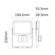 Load image into Gallery viewer, JCC LED 20W LED Floodlight + PIR White IP65 - JC45203WH
