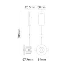 Load image into Gallery viewer, JCC V50 7.5W LED Fire-Rated Downlight IP65 No Bezel - JC1001/NB
