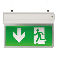 Load image into Gallery viewer, Ansell Eagle 3-in-1 LED Emergency Exit Sign - AE3LED/3M/W

