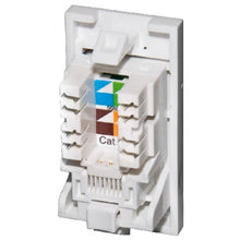 Load image into Gallery viewer, Connectix Cat6 UTP RJ45 Module (Euromod Size) - CX-008-000-001-20
