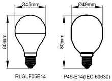 Load image into Gallery viewer, Kosnic 5W LED Golf E14 Warm White - RLGLF05E14-27-N
