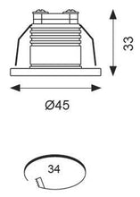 Load image into Gallery viewer, Ansell Signal 1.5W LED Emergency Downlight  - ASLED/3NM
